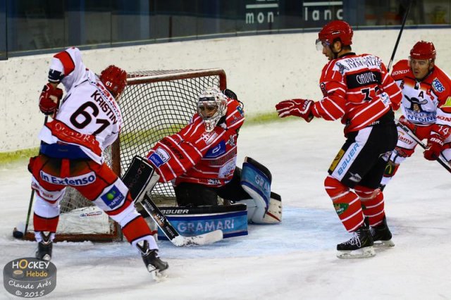 Photo hockey match Mont-Blanc - Cholet  le 31/10/2015