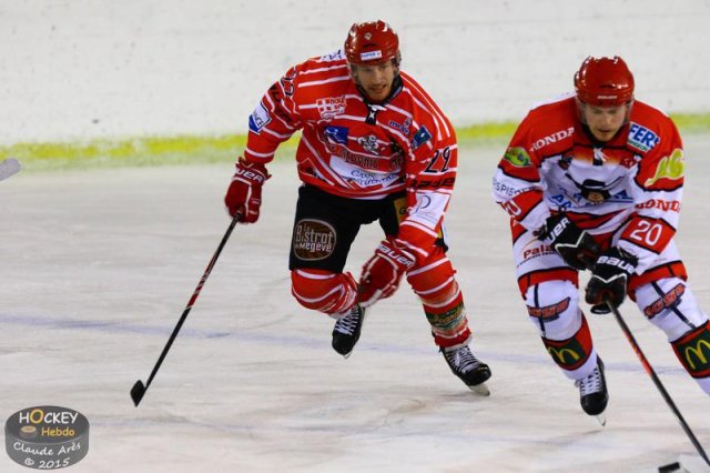 Photo hockey match Mont-Blanc - Cholet  le 31/10/2015