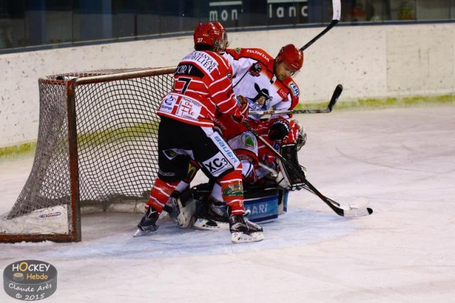 Photo hockey match Mont-Blanc - Cholet  le 31/10/2015