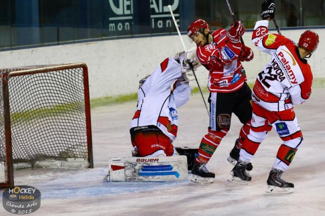 Photo hockey match Mont-Blanc - Cholet  le 31/10/2015