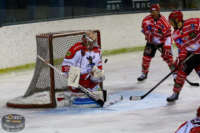 Photo hockey match Mont-Blanc - Cholet  le 31/10/2015