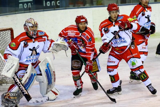 Photo hockey match Mont-Blanc - Cholet  le 31/10/2015