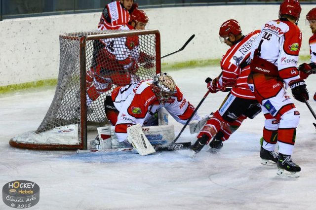 Photo hockey match Mont-Blanc - Cholet  le 31/10/2015