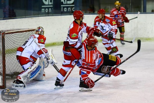 Photo hockey match Mont-Blanc - Cholet  le 31/10/2015