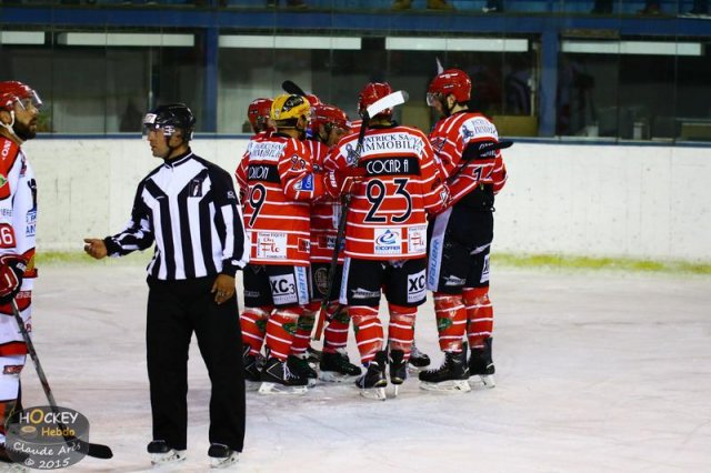 Photo hockey match Mont-Blanc - Cholet  le 31/10/2015
