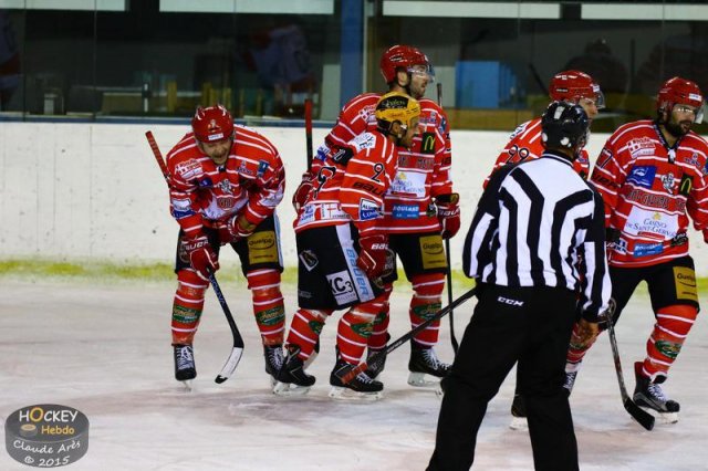 Photo hockey match Mont-Blanc - Cholet  le 31/10/2015