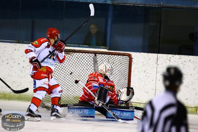 Photo hockey match Mont-Blanc - Cholet  le 31/10/2015