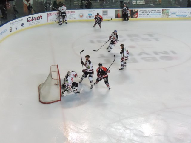 Photo hockey match Bordeaux - Amiens  le 31/10/2015