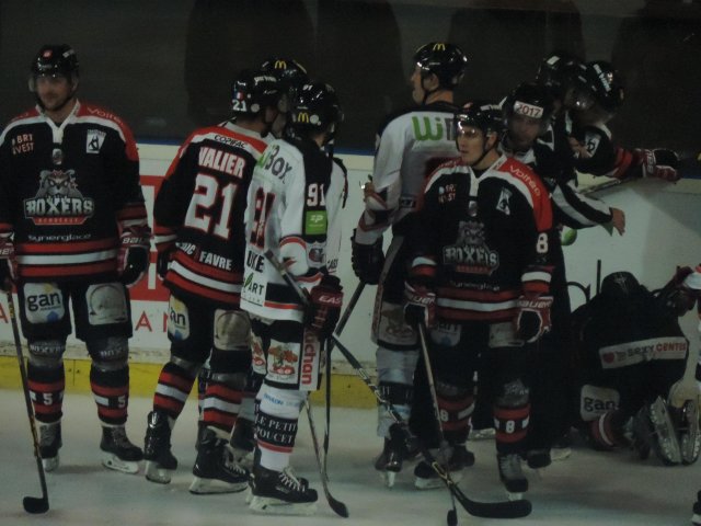Photo hockey match Bordeaux - Amiens  le 31/10/2015