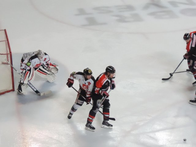 Photo hockey match Bordeaux - Amiens  le 31/10/2015