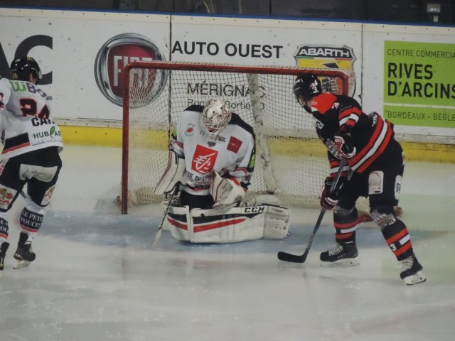 Photo hockey match Bordeaux - Amiens  le 31/10/2015