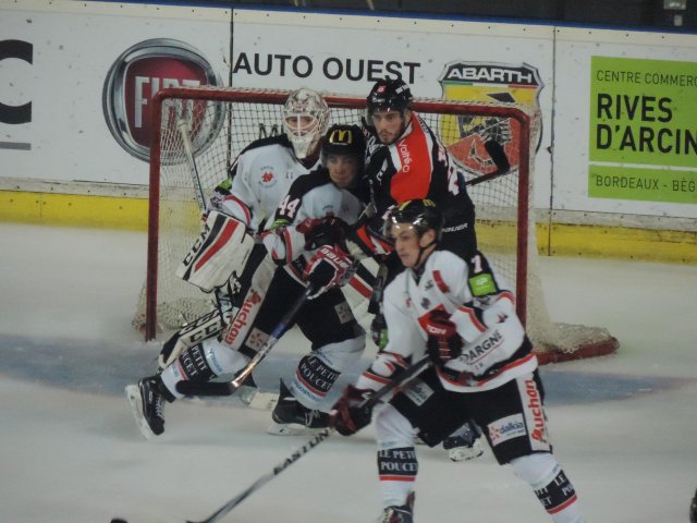 Photo hockey match Bordeaux - Amiens  le 31/10/2015
