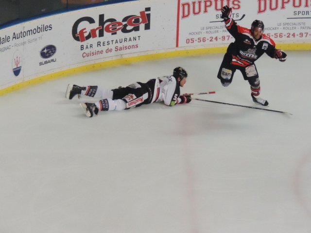 Photo hockey match Bordeaux - Amiens  le 31/10/2015