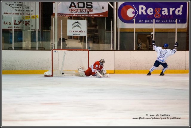 Photo hockey match Valence - Paris (FV) le 31/10/2015