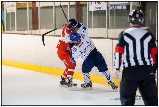 Photo hockey match Valence - Paris (FV) le 31/10/2015