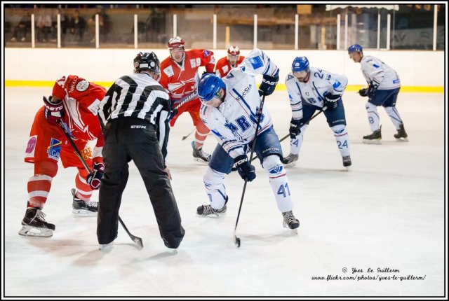 Photo hockey match Valence - Paris (FV) le 31/10/2015