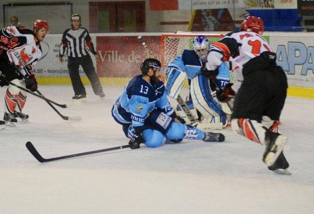 Photo hockey match Tours  - Neuilly/Marne le 07/11/2015