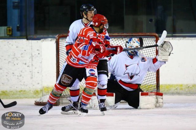 Photo hockey match Mont-Blanc - Toulouse-Blagnac le 10/11/2015