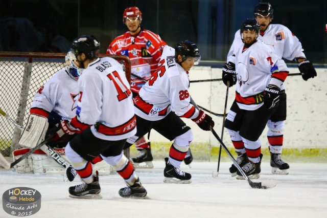 Photo hockey match Mont-Blanc - Toulouse-Blagnac le 10/11/2015