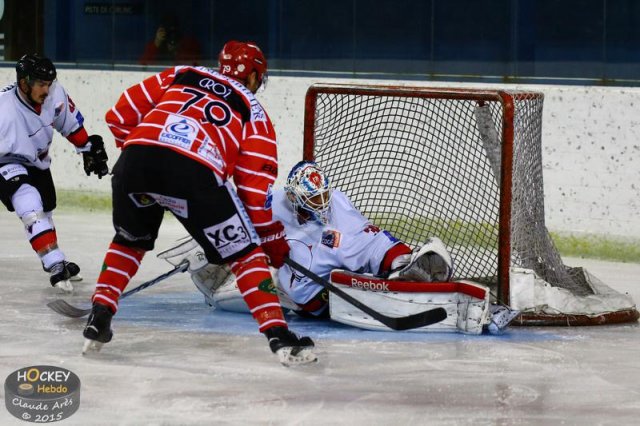 Photo hockey match Mont-Blanc - Toulouse-Blagnac le 10/11/2015