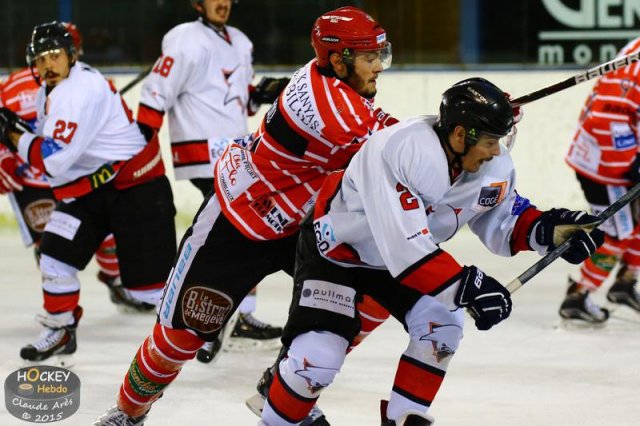 Photo hockey match Mont-Blanc - Toulouse-Blagnac le 10/11/2015