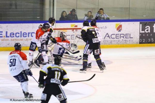 Photo hockey match Rouen - Angers  le 10/11/2015