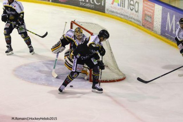 Photo hockey match Rouen - Angers  le 10/11/2015