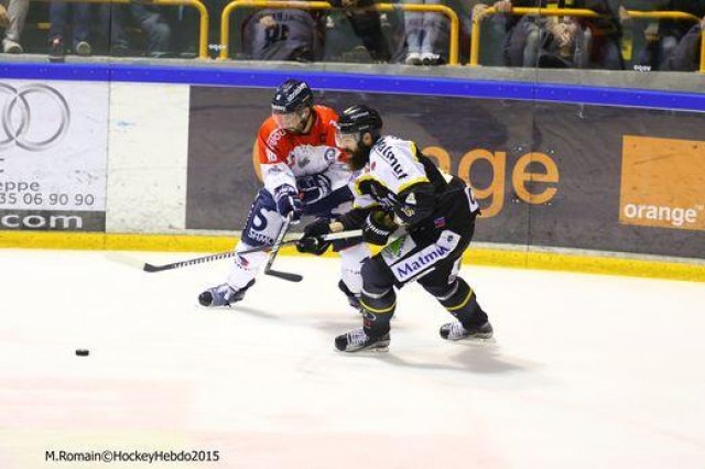 Photo hockey match Rouen - Angers  le 10/11/2015