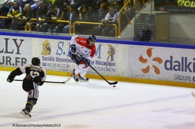 Photo hockey match Rouen - Angers  le 10/11/2015