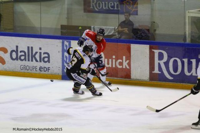 Photo hockey match Rouen - Angers  le 10/11/2015