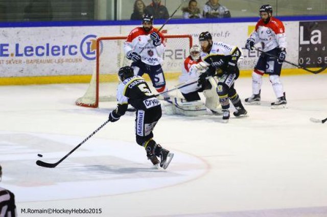 Photo hockey match Rouen - Angers  le 10/11/2015