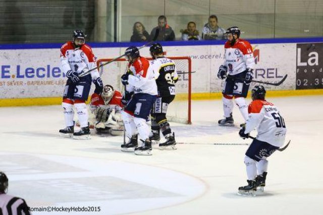 Photo hockey match Rouen - Angers  le 10/11/2015