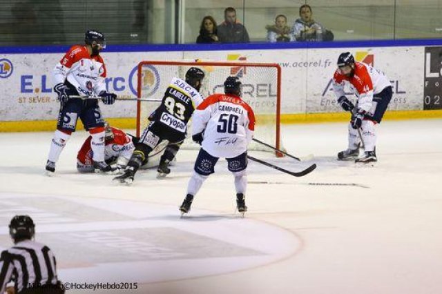 Photo hockey match Rouen - Angers  le 10/11/2015