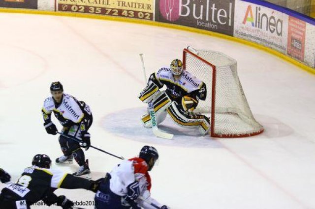 Photo hockey match Rouen - Angers  le 10/11/2015