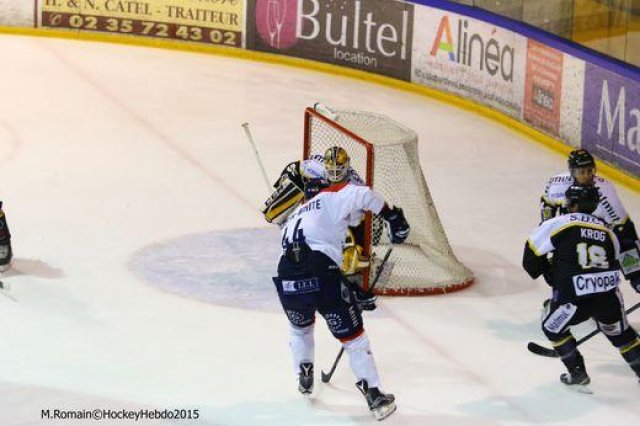 Photo hockey match Rouen - Angers  le 10/11/2015