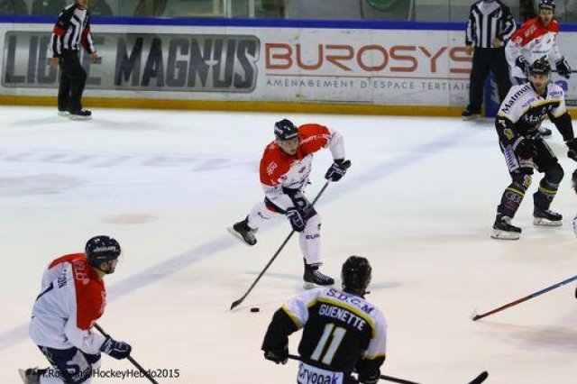 Photo hockey match Rouen - Angers  le 10/11/2015