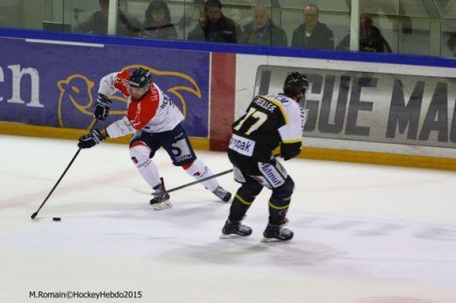 Photo hockey match Rouen - Angers  le 10/11/2015
