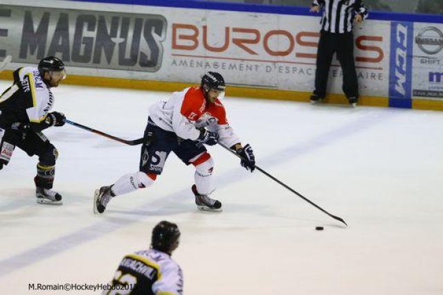Photo hockey match Rouen - Angers  le 10/11/2015