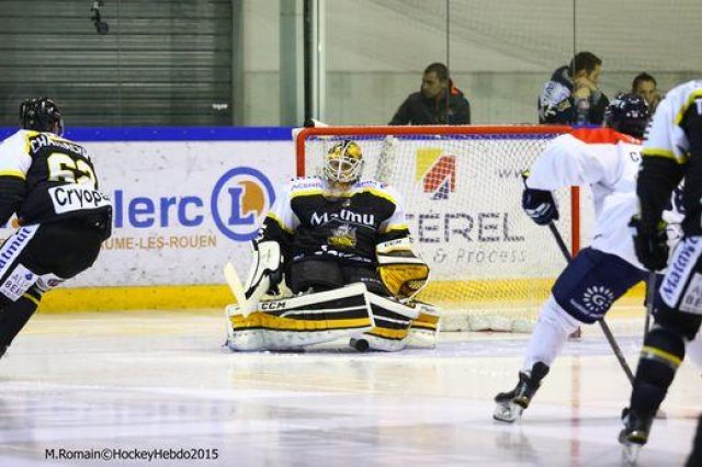 Photo hockey match Rouen - Angers  le 10/11/2015