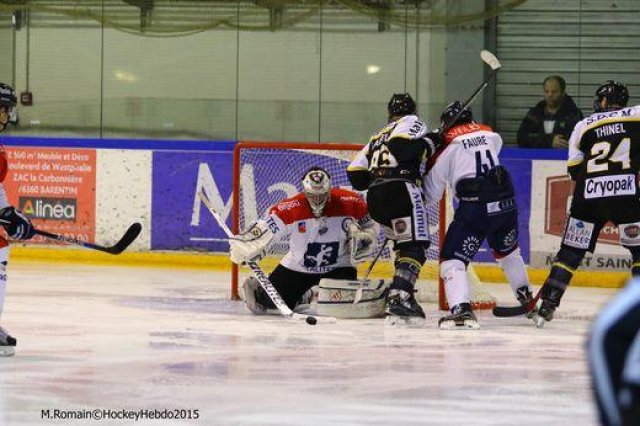 Photo hockey match Rouen - Angers  le 10/11/2015