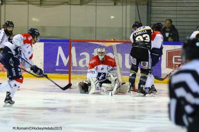 Photo hockey match Rouen - Angers  le 10/11/2015