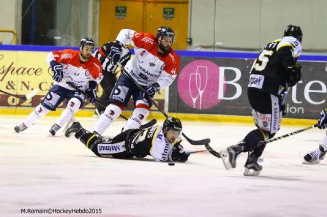 Photo hockey match Rouen - Angers  le 10/11/2015
