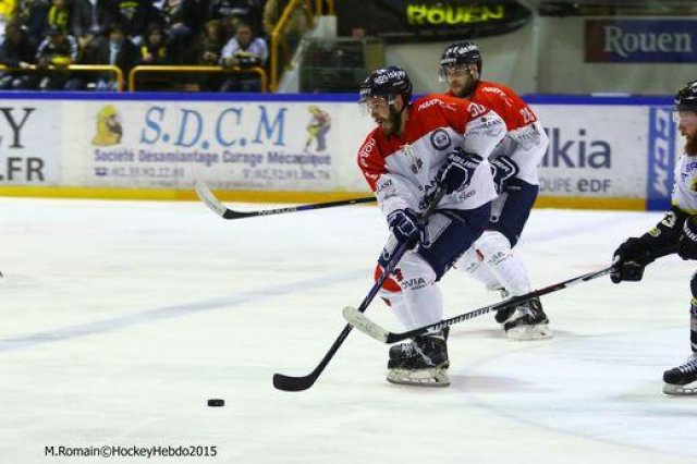 Photo hockey match Rouen - Angers  le 10/11/2015