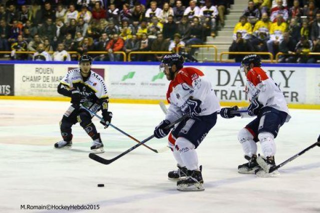 Photo hockey match Rouen - Angers  le 10/11/2015