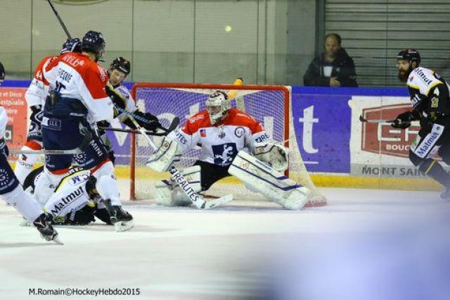Photo hockey match Rouen - Angers  le 10/11/2015