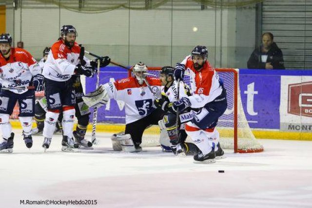 Photo hockey match Rouen - Angers  le 10/11/2015