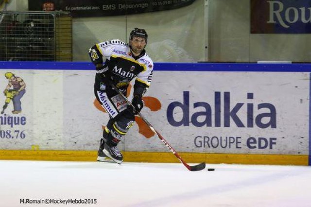 Photo hockey match Rouen - Angers  le 10/11/2015