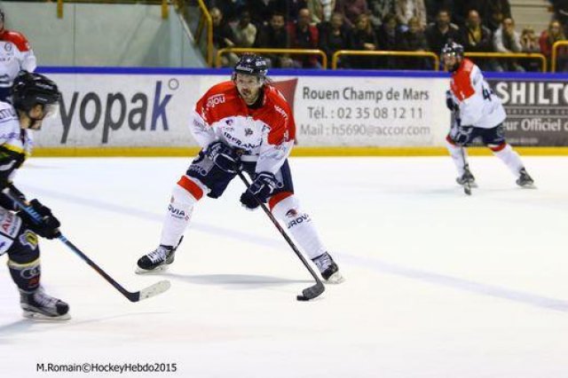 Photo hockey match Rouen - Angers  le 10/11/2015