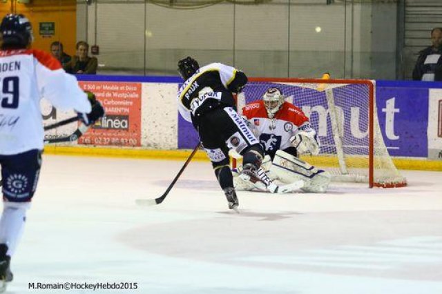 Photo hockey match Rouen - Angers  le 10/11/2015