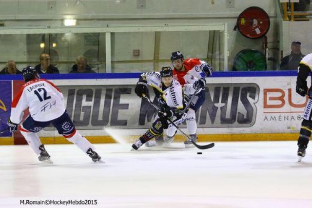 Photo hockey match Rouen - Angers  le 10/11/2015